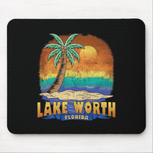 See Worth Florida Vintag beängstigend Souvenir Mousepad