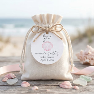 See You Soon Baby Shower Favor Aufkleber