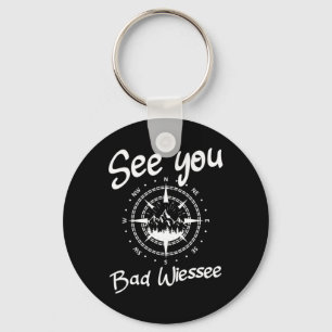 See You Wandern Bad Wiessee Deutschland Urlaub Ski Schlüsselanhänger