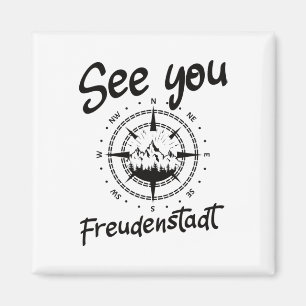 See You Wandern Freudenstadt Deutschland Urlaub Sk Magnet