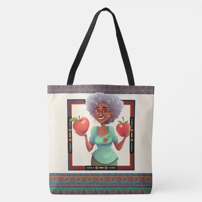 SEE ZURÜCK - Lehrerin Vielen Dank Tasche (Vorderseite)
