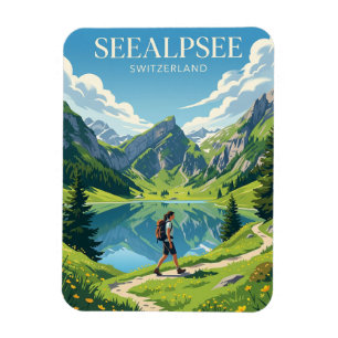 Seealpsee Schweiz Magnet