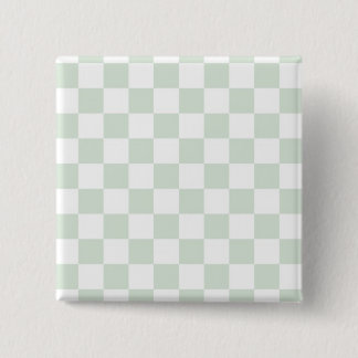 Seeanemonen-Gingham-Muster Button