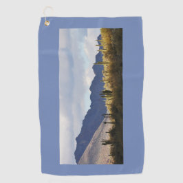 Seeangenehmes Schatten-und Saguaros-Golf-Tuch Golfhandtuch