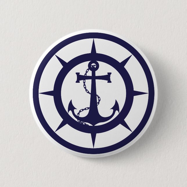 Seeanker Button (Vorderseite)