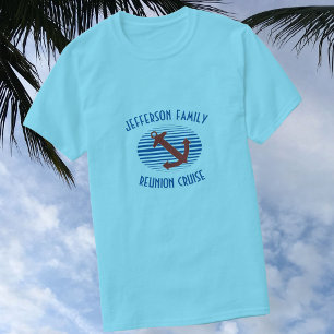 Seeankerfamilien-Wiedersehenkreuzfahrt T-Shirt