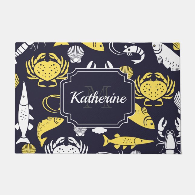 Seebad Fußmatte (Vorderseite)