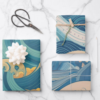 Seeblick Geschenkpapier Set