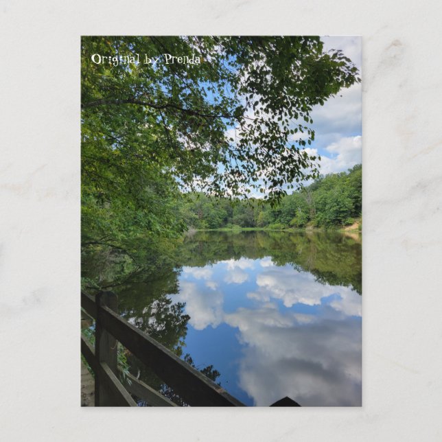 Seeblick Postkarte (Vorderseite)