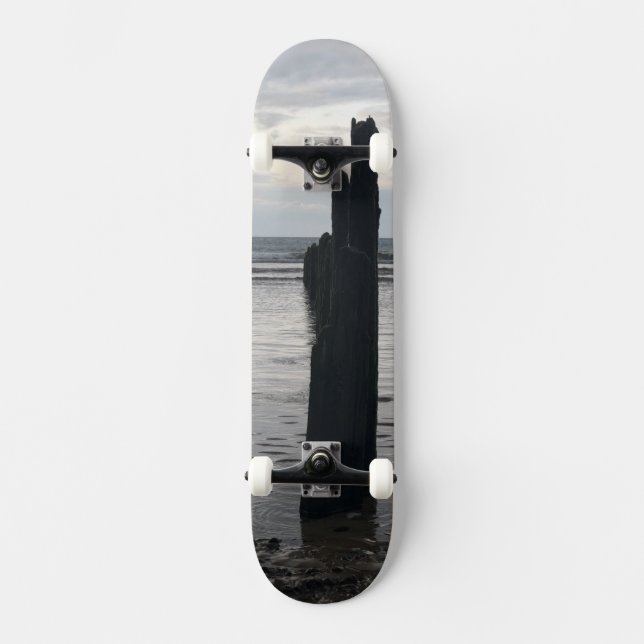 Seeblick Skateboard (Vorderseite)