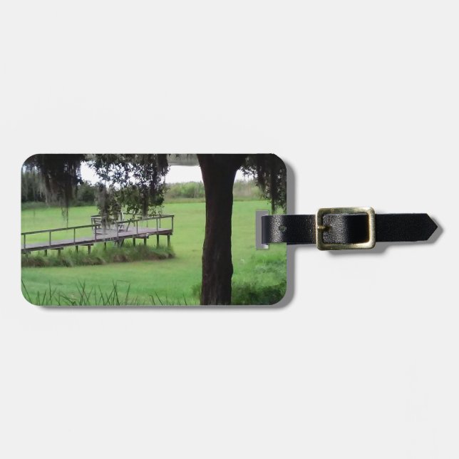 Seeblick Trockendock Gepäckanhänger (Vorderseite horizontal)