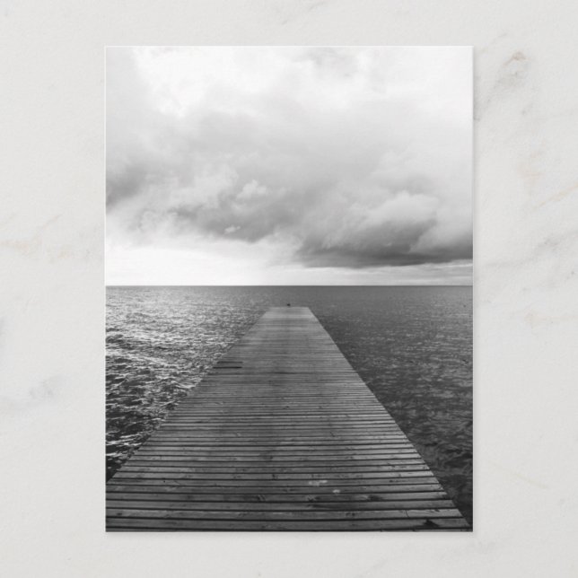 Seebrücke Postkarte (Vorderseite)