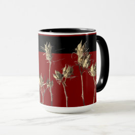 Seed Pods on a Combo Mug (15 oz) Tasse