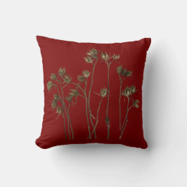 Seed Pods on a Throw Pillow Kissen