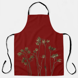 Seed Pods on an Apron Schürze