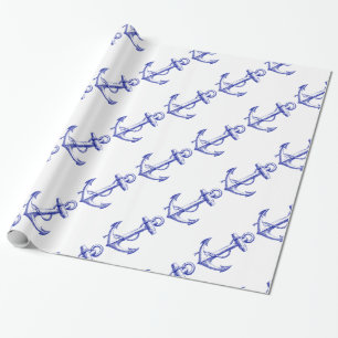 Seedas boots-Anker der Männer Geschenkpapier