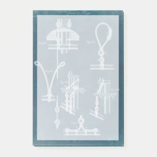 Seedetail-Plan IV Post-it Klebezettel