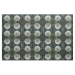 Seeding Dandelion Blume Bloral Gemustert Stoff