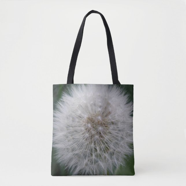 Seeding Dandelion Blume Tote Bag Tasche (Vorderseite)