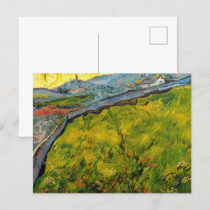 Seefeld bei Sonnenaufgang von Vincent van Gogh Postkarte