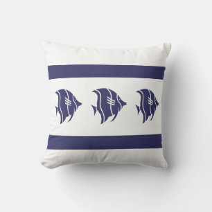 Seefische an der weißen Küste von PILLOW Kissen