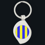 Seeflaggen-Buchstabe G (Golf) Schlüsselanhänger<br><div class="desc">SeeSchlüsselanhänger flaggen-Buchstabeg (Golf). Marinezeichenflaggen-Symbolbuchstabe G (Golf) mit vertikalem gelbem blauem Farbleisten. Macht eine große Monogrammnameninitiale Seegeschenk für Ihren Segelbootsegelnfreund oder watersporting Enthusiast-Familienmitglieder.</div>