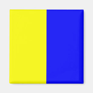 Seeflaggen-Signal-Buchstabe K (Kilo) Magnet