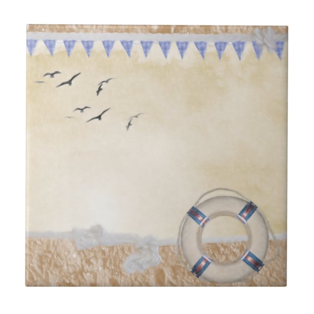 SEEfliese Fliese (Vorderseite)