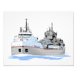 Seefrachter Michipicoten Fotodruck