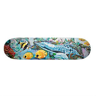 Seegeschöpf-ozeanisches Skateboard
