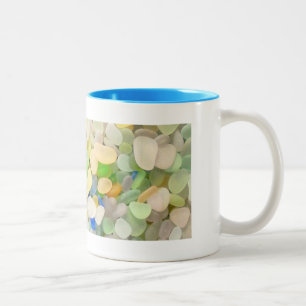 Seeglaskaffee-Tasse Zweifarbige Tasse