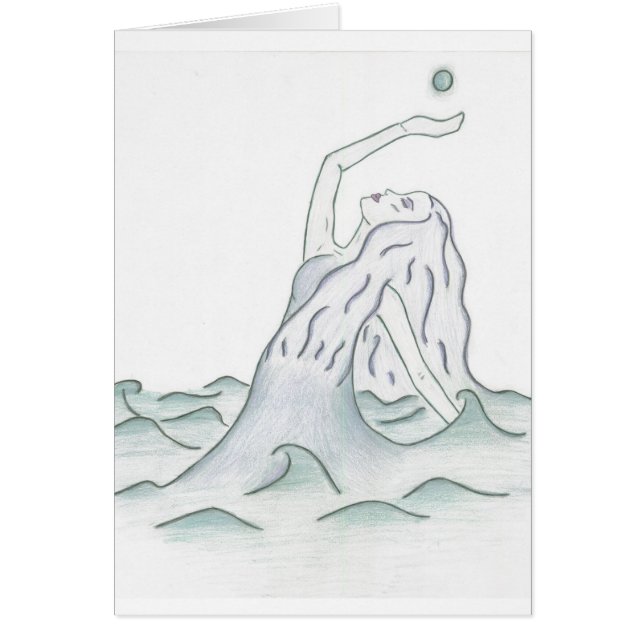 Seegöttin, die Mond hält (Vorne)