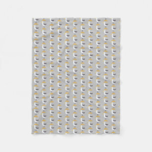 Seegras Fleecedecke