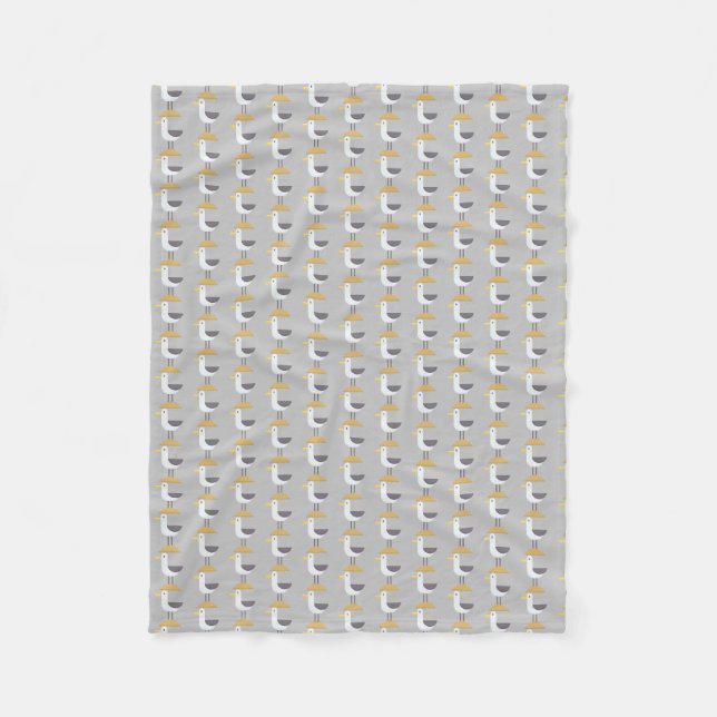 Seegras Fleecedecke (Vorderseite)