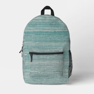 Seegras Malerei Küstenmuster Gepäck Bedruckter Rucksack