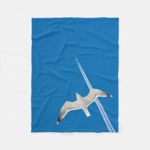 Seegrund und fleecedecke