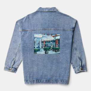 Seehafenausflüge Jeansjacke