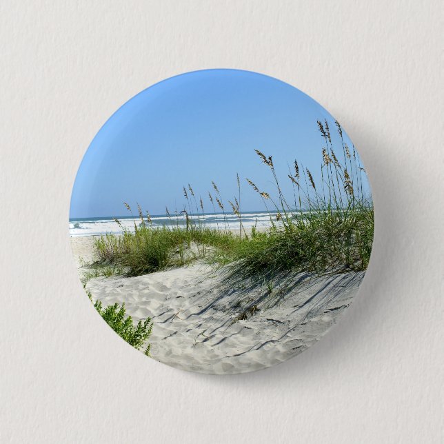 Seehafer bei Ocracoke Button (Vorderseite)