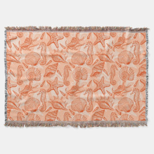 Seehand gezeichnetes Muster Decke