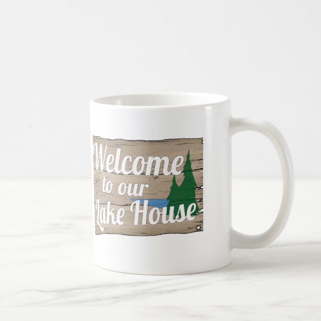 Seehauswillkommen Kaffeetasse (Rechts)
