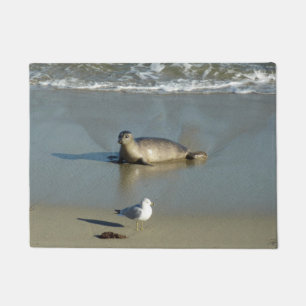 Seehund in La Jolla Kalifornien Fußmatte