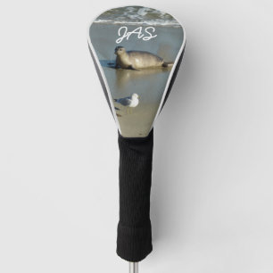 Seehund in La Jolla Kalifornien Golf Headcover