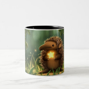 Seeigel Cartoon-Stil lebendig Süß Bunt Zweifarbige Tasse