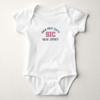 Seeinsel-Stadt Baby Strampler