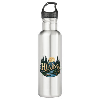 Seek Adventure Vacation Camping Wandern Liebe Edelstahlflasche
