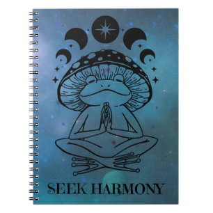 Seek Harmony Yoga Notizblock