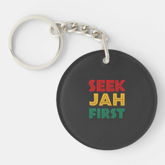 Seek Jah First Rastafarian Reggae Rasta Colors