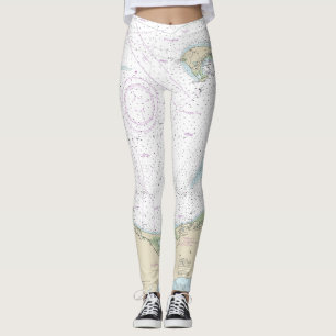Seekarte 13246 über die Kabeljaubucht Leggings