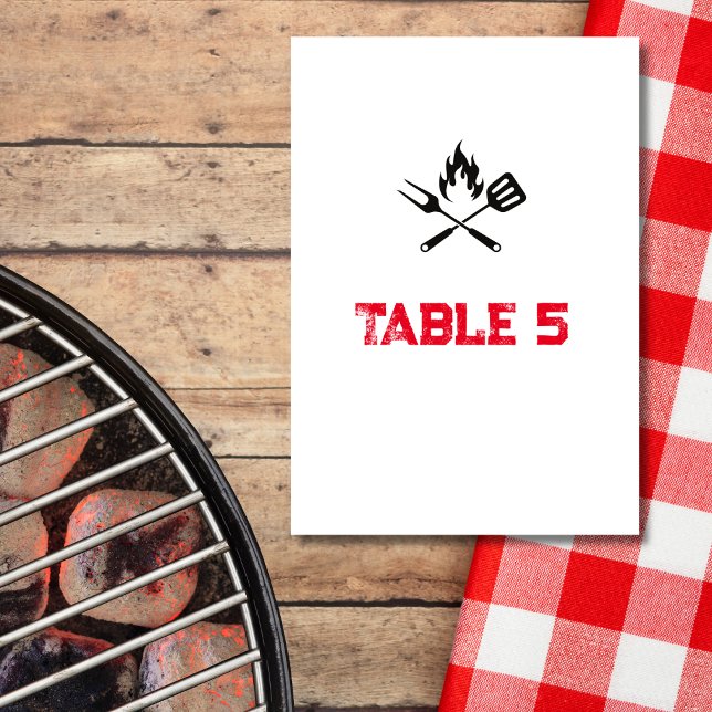 Seekarte GRILLEN Babydusche Tischnummer (Von Creator hochgeladen)