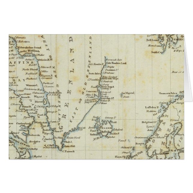 Seekarte, Polarmeere (Vorderseite (Horizontal))